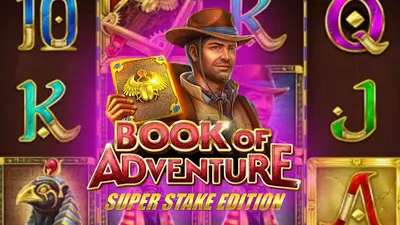 book of adventure super stake edition stakelogic